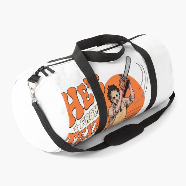 Item preview, Hes From Texas I Can Tell Halloween Horror Vintage designed and sold by NilsMitchell.