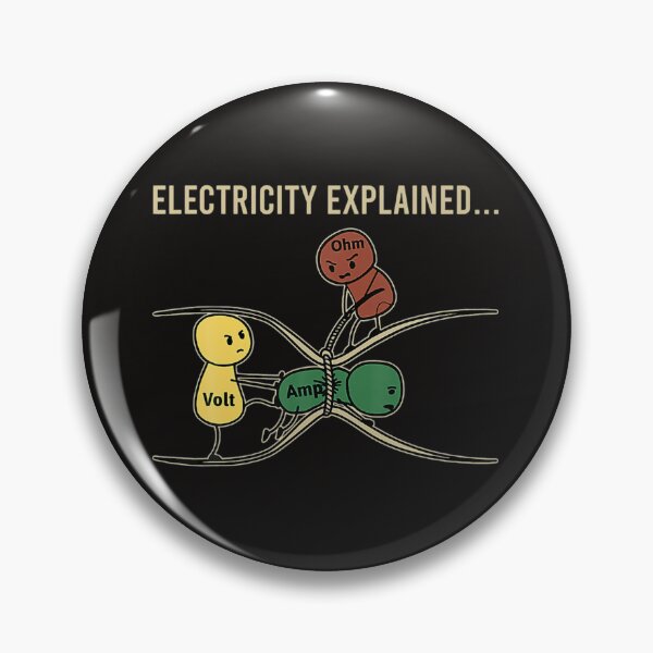 Item preview,  Funny Electricity Explained designed and sold by WilliamYo.