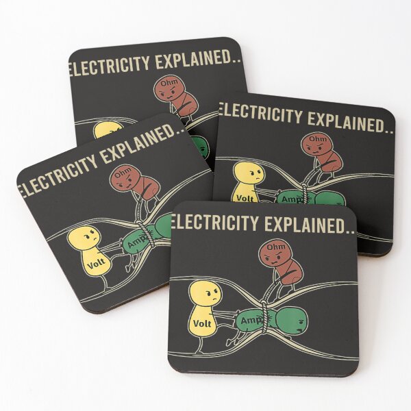 Item preview,  Funny Electricity Explained designed and sold by WilliamYo.
