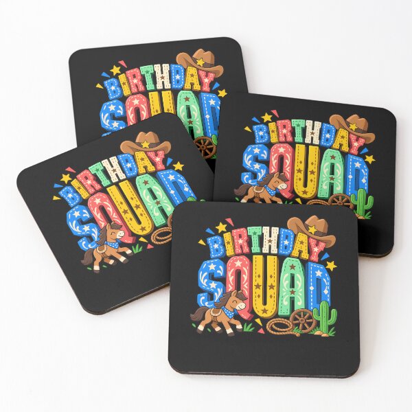 Item preview, Birthday Squad Cowboy Funny Birthday Kid designed and sold by ShirTomDesigns.