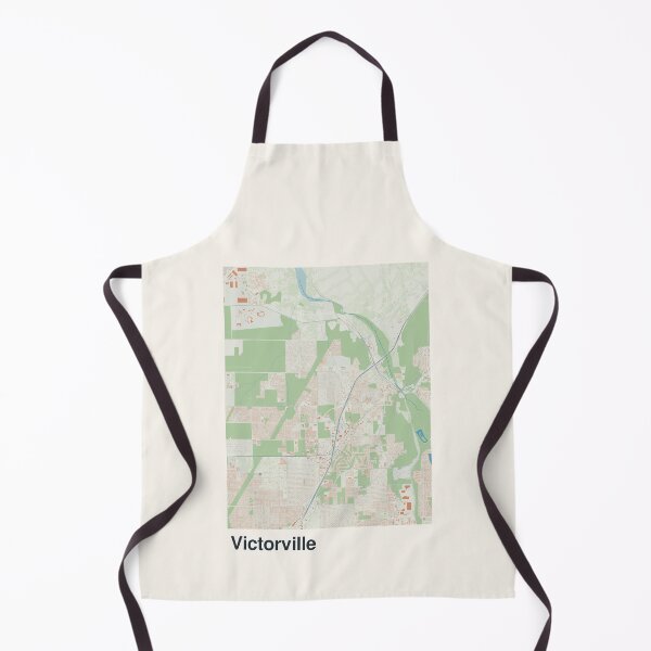 Artikelvorschau, Minimalistische Kartenkunst für Victorville entworfen und verkauft von MapsNerd.