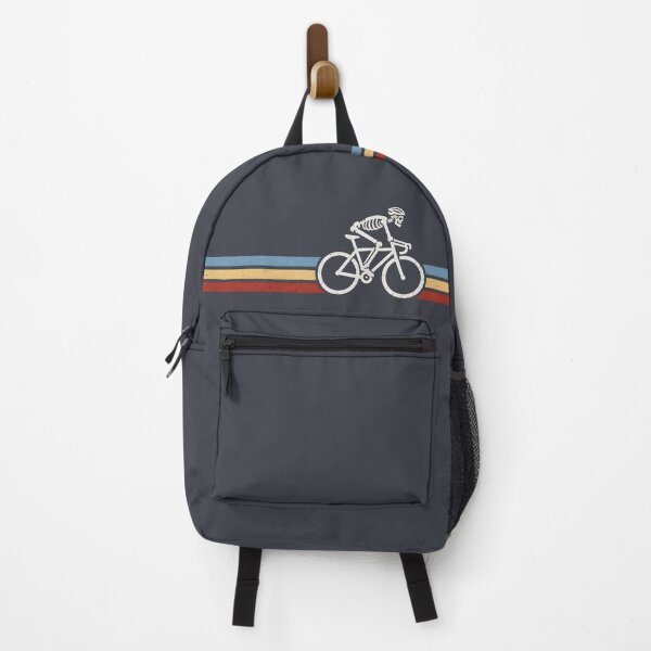 Item preview, Bicycle Riding Skeleton Retro Simple  designed and sold by CreepyCornerArt.