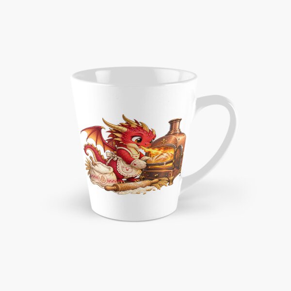 Item preview, Little Dragon Bakes Bread Wood Oven Baker Baking Fantasy designed and sold by LongIslandDesgn.
