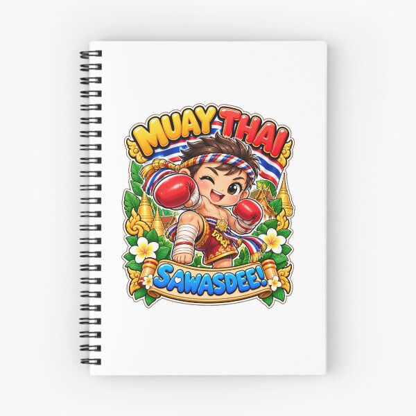 Item preview, Cute Muay Thai Fighter Sawasdee – Thailand Boxing Kawaii Art designed and sold by Pali's shop.