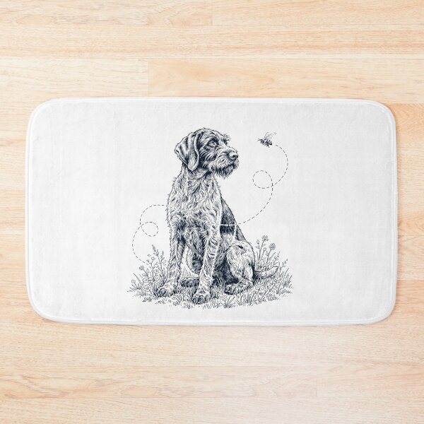 Item preview, Wirehaired Pointing Griffon Bumble Bee Honeybee Dog Lover designed and sold by dian-rody-crest.
