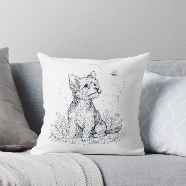 Item preview, Yorkshire Terrier Bumble Bee Honeybee Dog Lover designed and sold by dian-rody-crest.