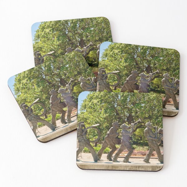 Item preview, Jazz, brass band statue at Louis Armstrong Park New Orleans, Louisiana, USA designed and sold by Photopat.