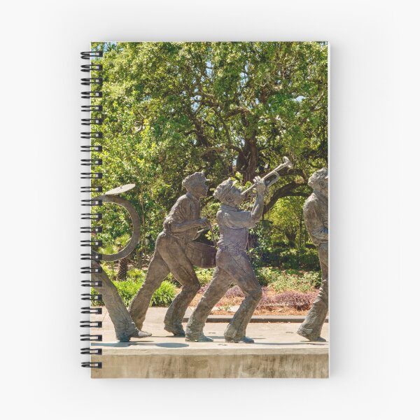 Item preview, Jazz, brass band statue at Louis Armstrong Park New Orleans, Louisiana, USA designed and sold by Photopat.