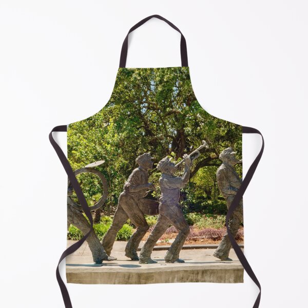 Item preview, Jazz, brass band statue at Louis Armstrong Park New Orleans, Louisiana, USA designed and sold by Photopat.