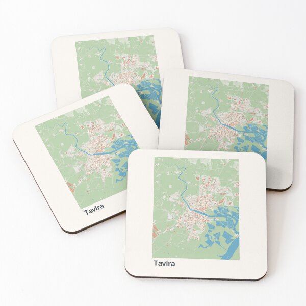 Item preview, Tavira Minimalistic Map Art designed and sold by MapsNerd.