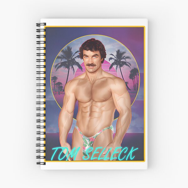 Item preview, Diseño con bigote y estilo retro inspirados en Tom Selleck designed and sold by adelamunan.