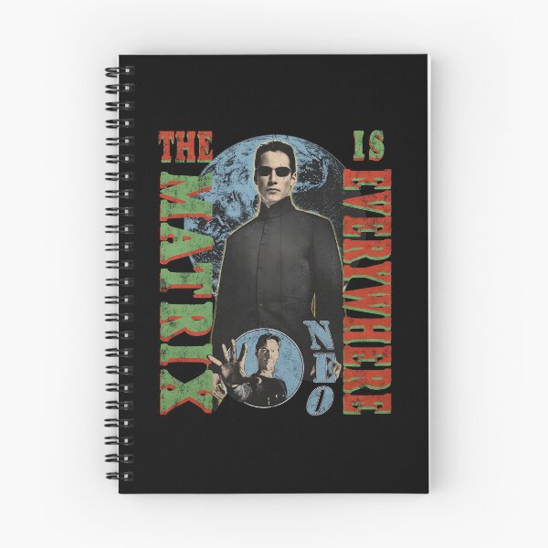 Item preview, The Matrix Is Everywhere Neo Keanu Reeves Vintage Sci Fi Movie Graphic designed and sold by AlexanderWells.