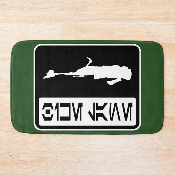 Item preview, Speederbike Lane Sign in Aurebesh designed and sold by Karate Octopus.