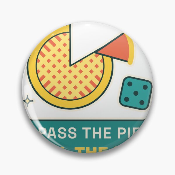 Item preview, Pass the Pie Roll the Dice - Friendsgiving Games designed and sold by Playful Paper Club.