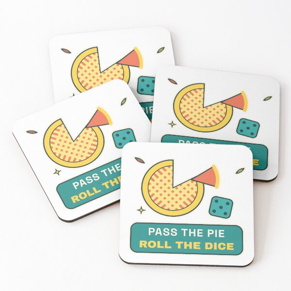 Item preview, Pass the Pie Roll the Dice - Friendsgiving Games designed and sold by Playful Paper Club.
