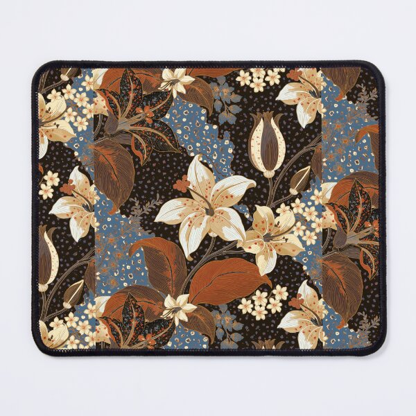 Item preview, Calcetines, bolsos y mantas con ilustraciones de flores raras de batik indonesio designed and sold by sunset-capturer.