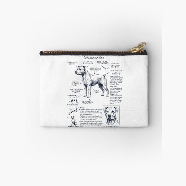 Item preview, American Pit Bull Terrier Scientific Anatomy Biology Dog Lover designed and sold by dian-rody-crest.
