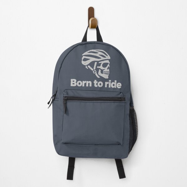 Item preview, Born To Ride Cyclist Skull  designed and sold by CreepyCornerArt.