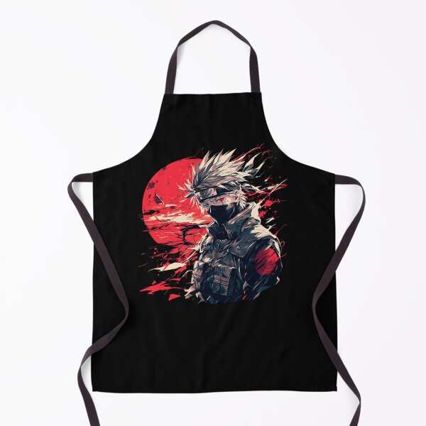 Item preview, Red Moon Anime Ninja Warrior Portrait Art designed and sold by GerardCormier11.