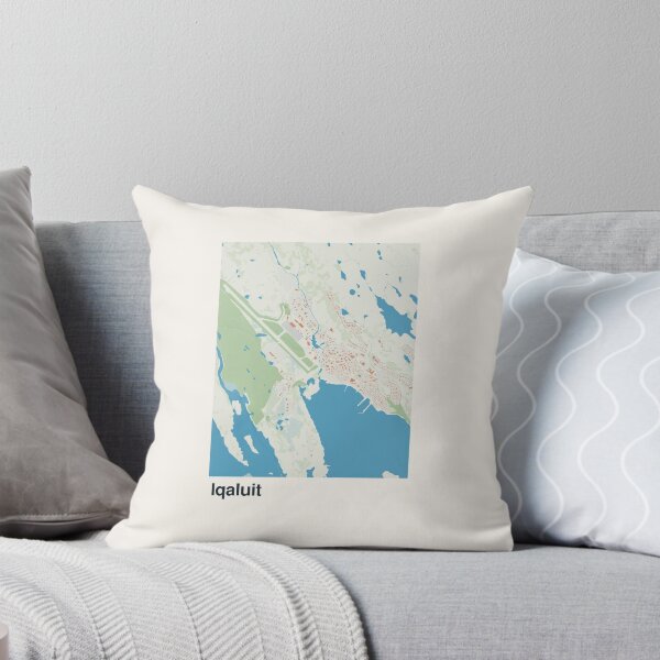 Item preview, Iqaluit Minimalistic Map Art designed and sold by MapsNerd.