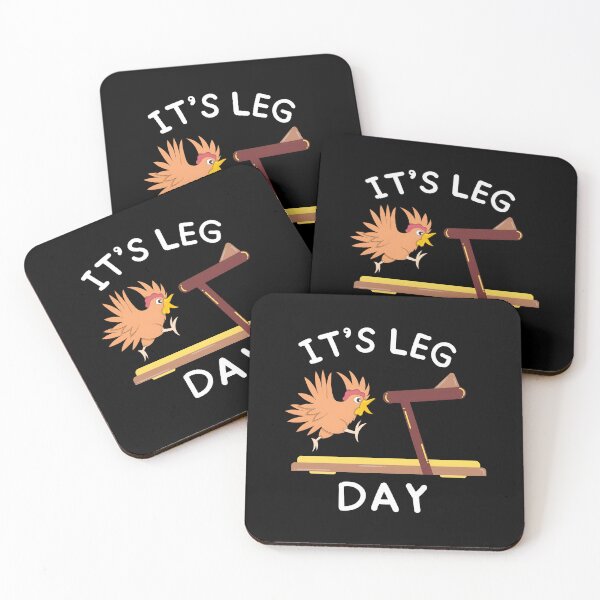 Item preview, Funny Chicken Leg Day Workout Running Treadmill designed and sold by SoyLamderma.