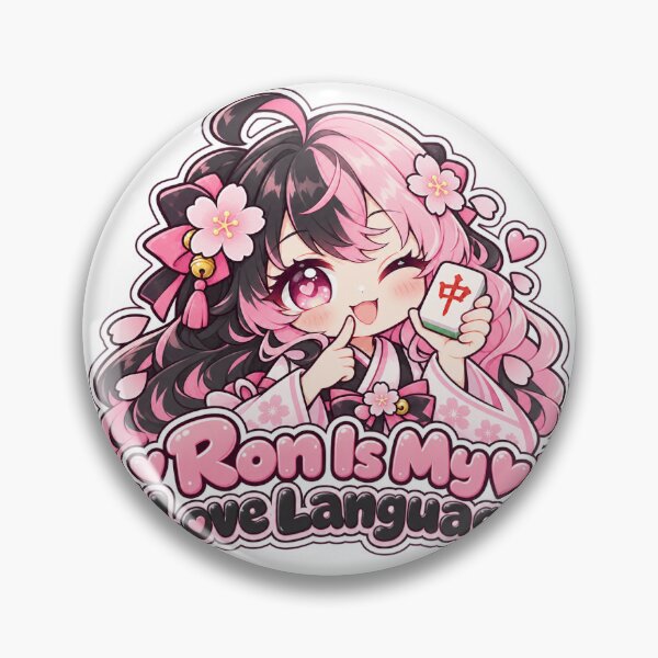 Item preview, Ron Is My Love Language – Kawaii Mahjong Chibi designed and sold by LUCIDesigners.