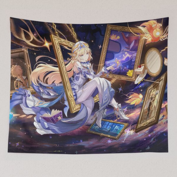 Aperçu de l'œuvre Illustration officielle de Nicole dans Genshin Impact créée et vendue par Astral Drop.