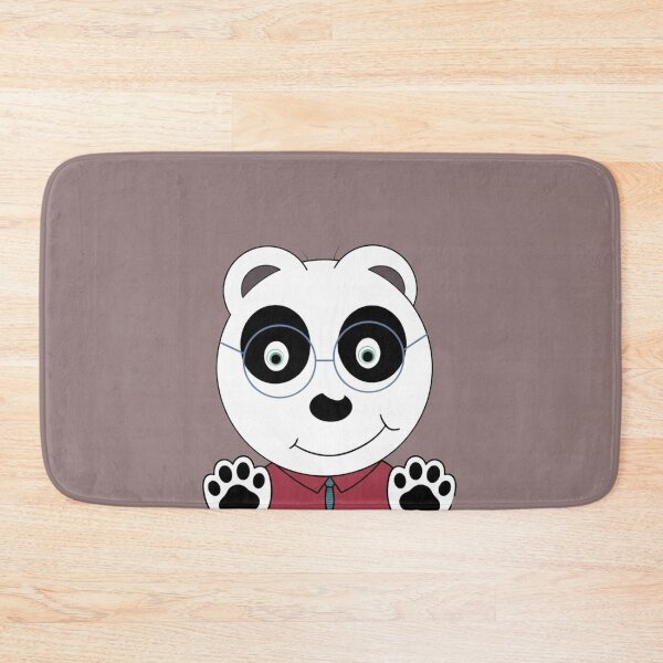 Item preview, Cute Smart Panda with Glasses – Nerd Teacher Bear Illustration designed and sold by PicturePic.