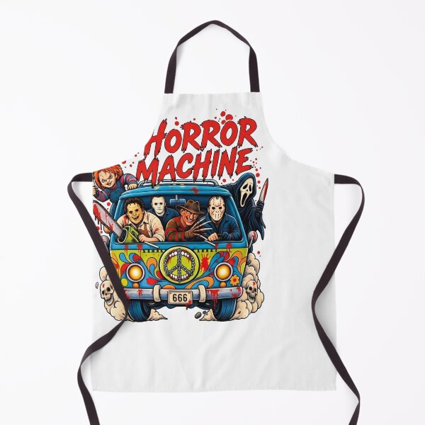 Item preview, The Horror Machine Halloween Squad Retro Vintage designed and sold by NilsMitchell.