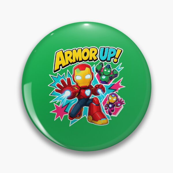 Item preview, Armor Up Robot Heroes designed and sold by Karakayaleather.
