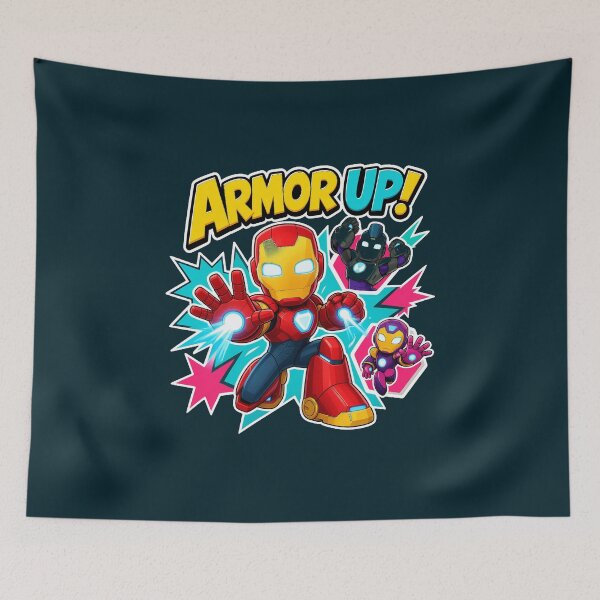 Item preview, Armor Up Robot Heroes designed and sold by Karakayaleather.