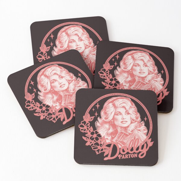 Item preview, Dolly Parton Vintage Pink Portrait Graphic designed and sold by CozyCubs-Art.