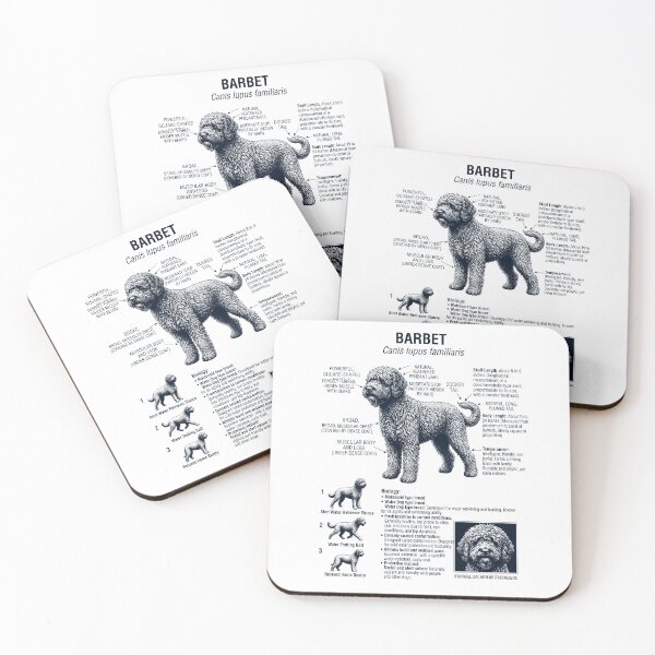 Item preview, Barbet Scientific Anatomy Biology Dog Lover designed and sold by dian-rody-crest.