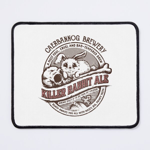 Item preview, Distressed Gothic Brewery Killer Rabbit Ale Label designed and sold by GerardCormier11.