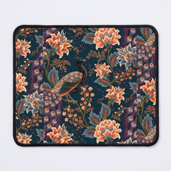 Item preview, Indonesian Batik Peacock and Flower Illustration Socks, Bags, and Blanket  designed and sold by sunset-capturer.