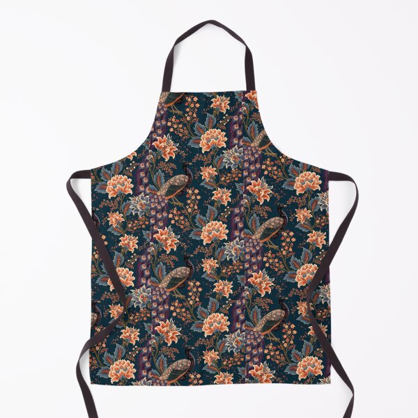 Item preview, Calcetines, bolsos y mantas con ilustraciones de pavos reales y flores en batik indonesio. designed and sold by sunset-capturer.
