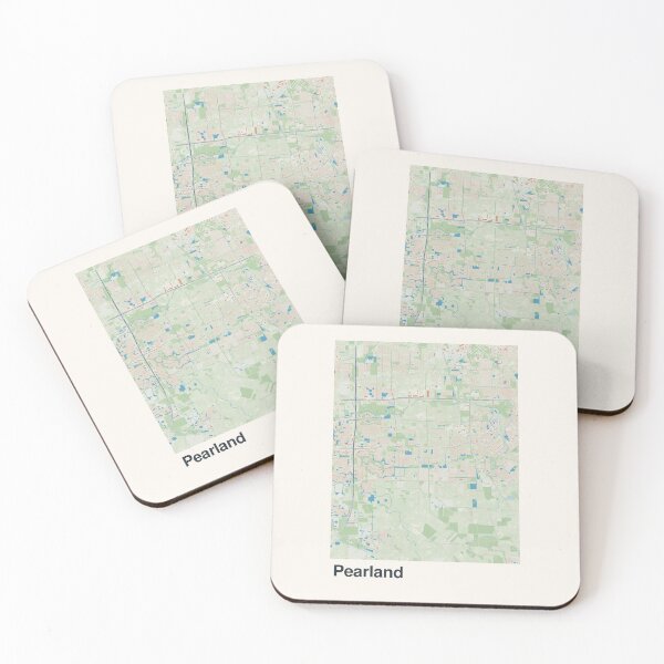 Item preview, Pearland Minimalistic Map Art designed and sold by MapsNerd.