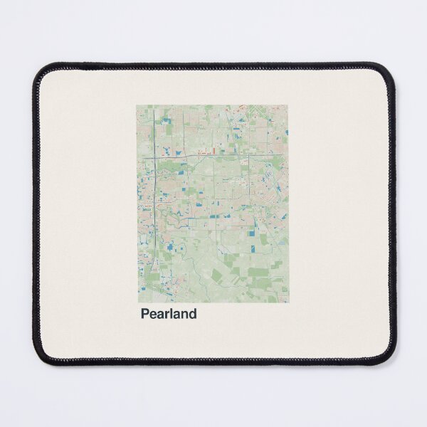 Item preview, Pearland Minimalistic Map Art designed and sold by MapsNerd.