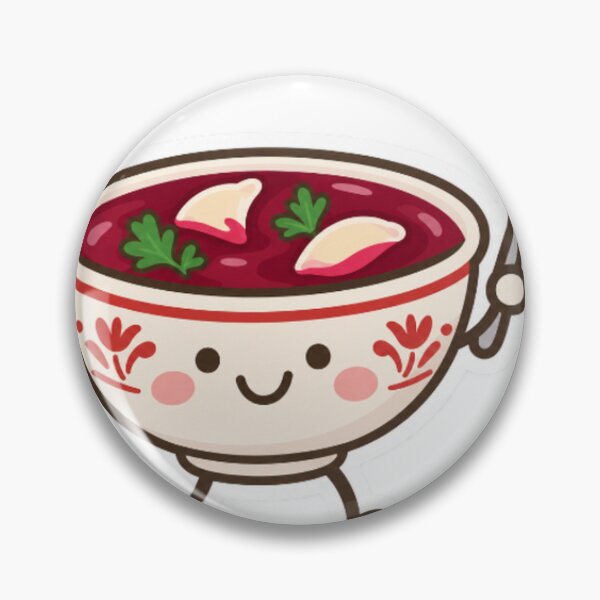 Item preview, Kawaii soup bowl face designed and sold by LongIslandDesgn.