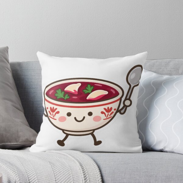 Item preview, Kawaii soup bowl face designed and sold by LongIslandDesgn.