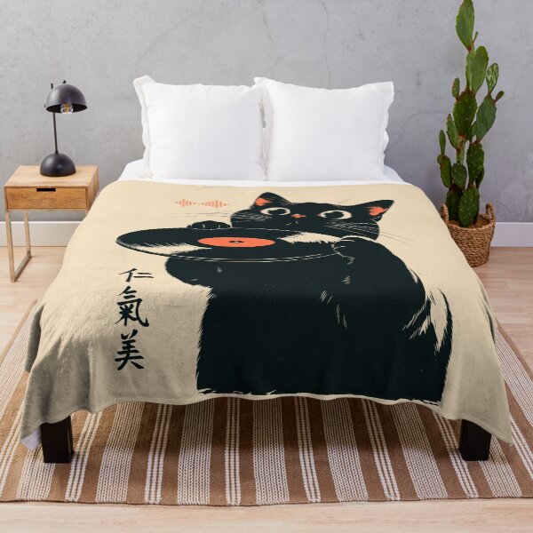 Item preview, Black Cat Vinyl Record Collector Japanese designed and sold by mustbewhy.