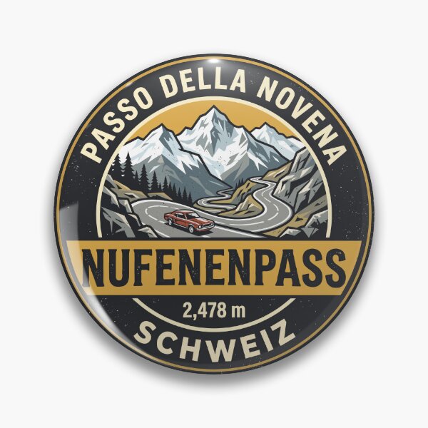 Artikelvorschau, Nufenenpass Schweizer Alpen Historische Bergstraße entworfen und verkauft von Digital Art Works Hub.