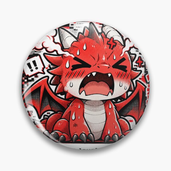 Item preview, Overheating - Baby Dragon Glitch Manga designed and sold by Visual Dept..