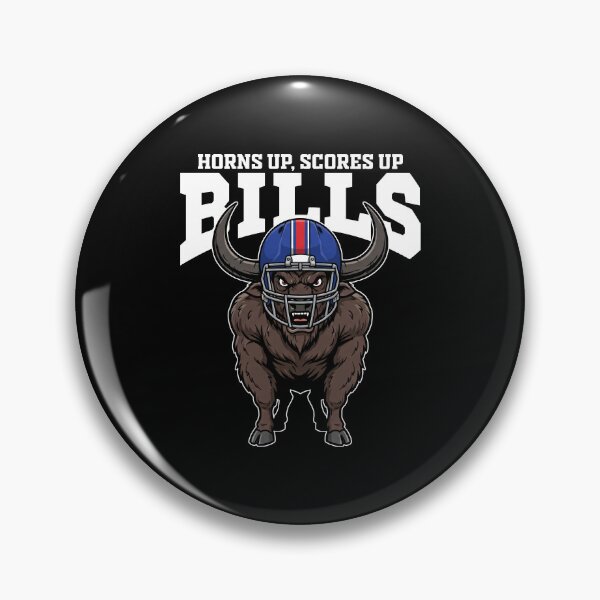 Item preview, BUFFALO HORNS UP, SCORES UP - NY BUFFALO BILLS designed and sold by KEF Custom.