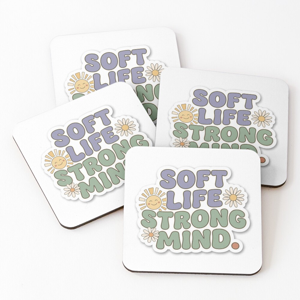 Item preview, Coasters (Set of 4) designed and sold by SnazzifyDigital.