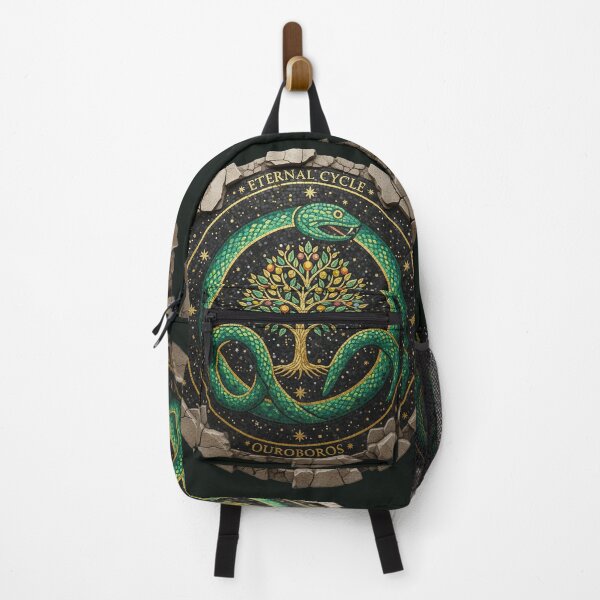 Item preview, The Sacred Ouroboros: Tree of Life Mosaic Art designed and sold by codex antique.