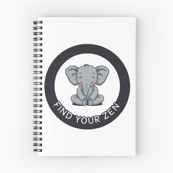Item preview, Zen Elephant Meditating Lotus Pose designed and sold by Arc2020.