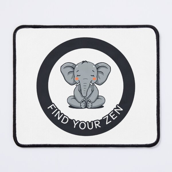 Item preview, Zen Elephant Meditating Lotus Pose designed and sold by Arc2020.