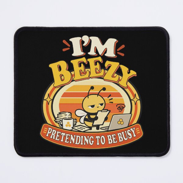 Item preview, Pretending to Be Busy Dead Pan Bee designed and sold by NATHA PALETTE.