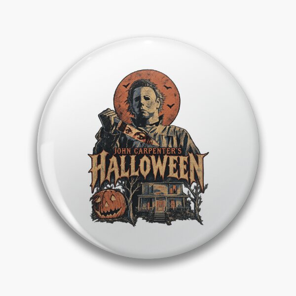 Item preview, John Carpenter's Halloween Michael Myers Vintage Bootleg Graphic designed and sold by CozyCubs-Art.